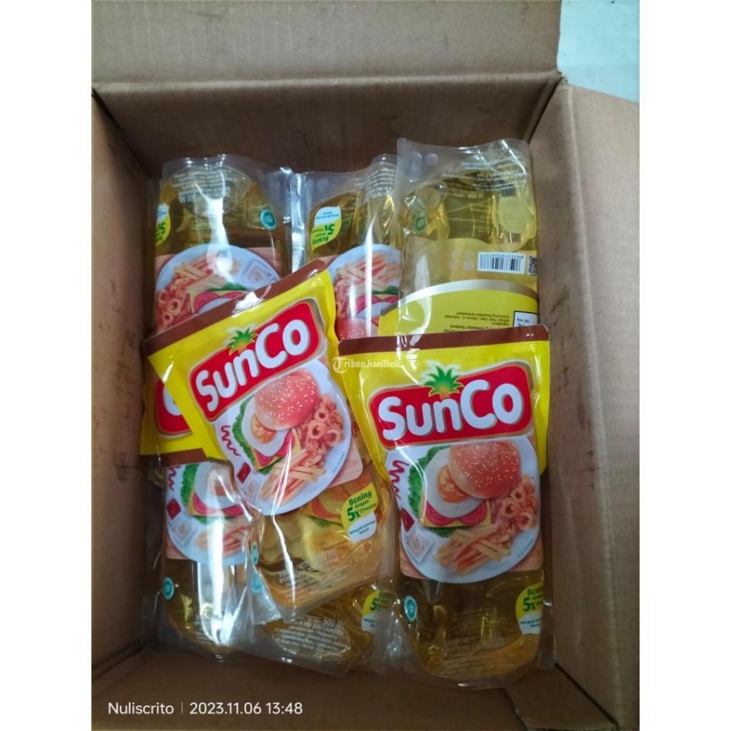 

MINYAK GORENG SUNCO 500 ml 1 karton | sunco 500 ml 1 kardus