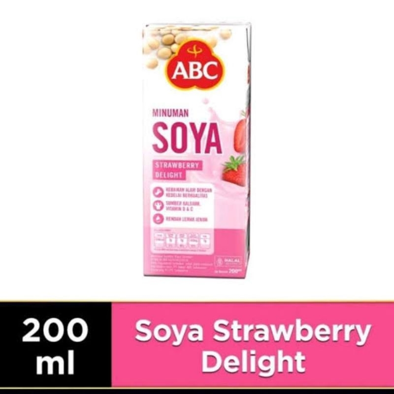 

ABC Soya Strawberry Delight 200ml
