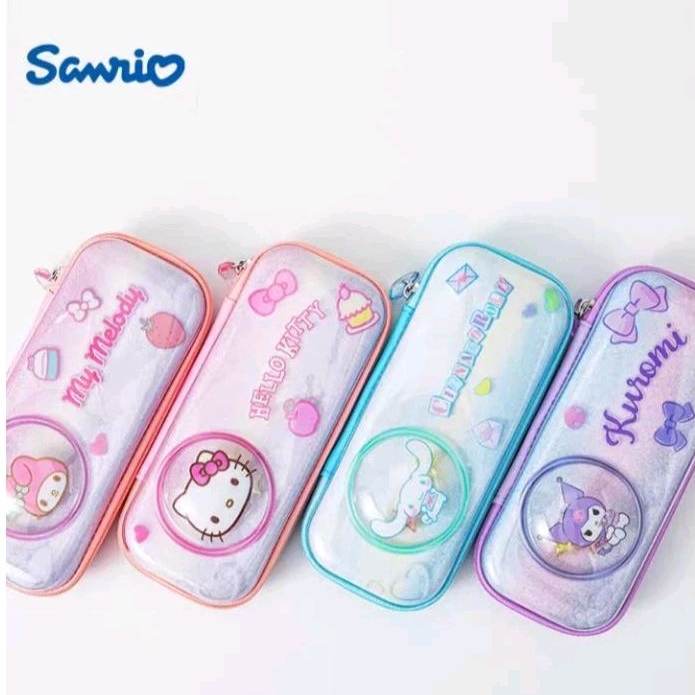 

Kotak Pensil Sanrio Import / Pensil HardCase Sanrio ORI / Tempat Pensil Kuromi / Tepak Pensil Cinnamoroll / Pensil Case Melody