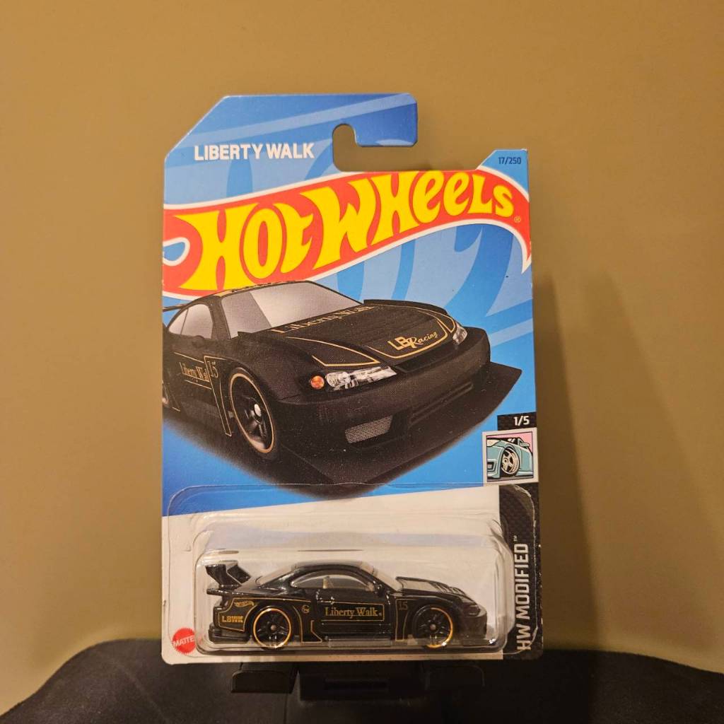 Hotwheels Nissan Silvia S15 LBWK Black