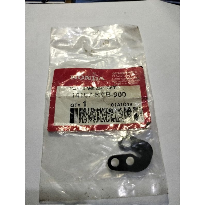 plat weight set/plat dekompresi,plat noken as Vario 110 karburator kode part 14107KVB900