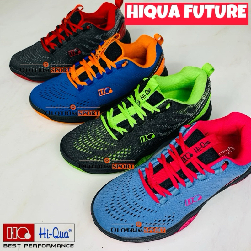 CUCI GUDANG SEPATU BADMINTON HIQUA FUTURE Z ORIGINAL 100%