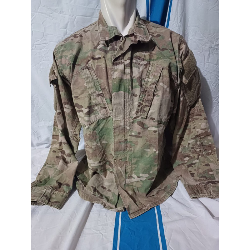 Kemeja BDU PDL Multicam Scorpion US Army Medium Regular