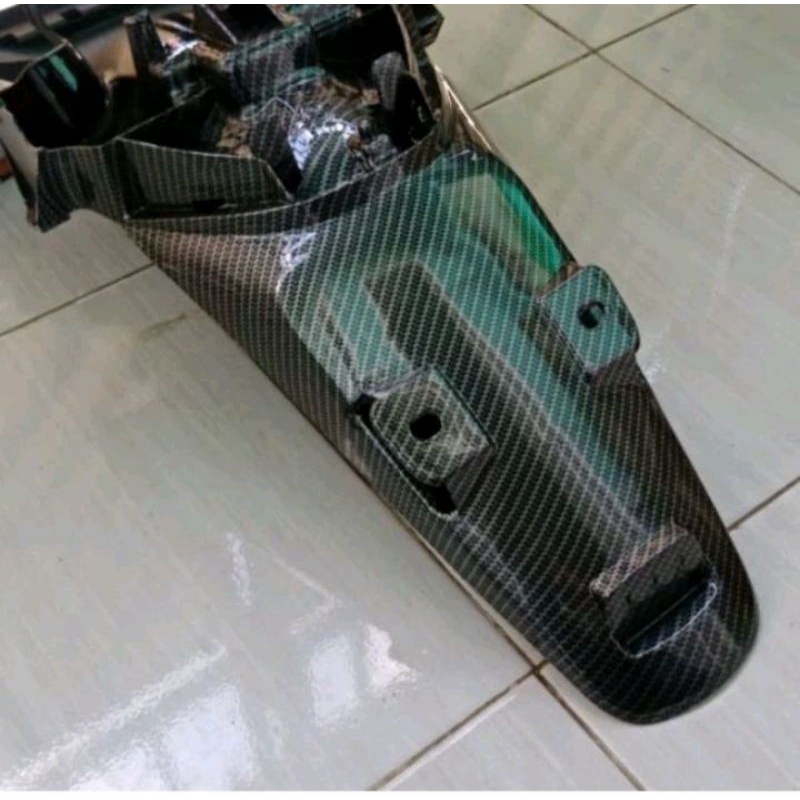 COVER SEPAKBOR BELAKANG SCOOPY 2014/2016 FULL KARBON