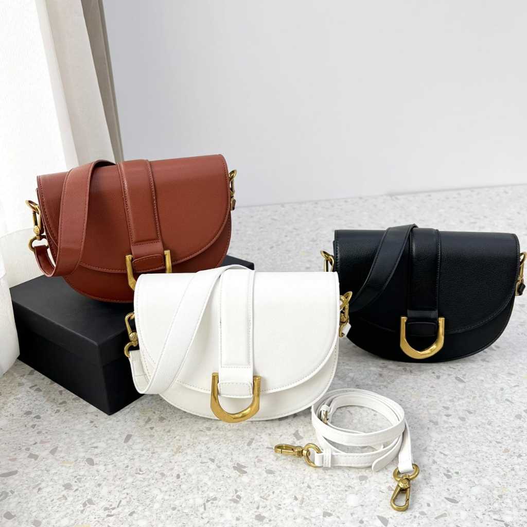 CNK Gabine Saddle Crossbody Bag (C1646)