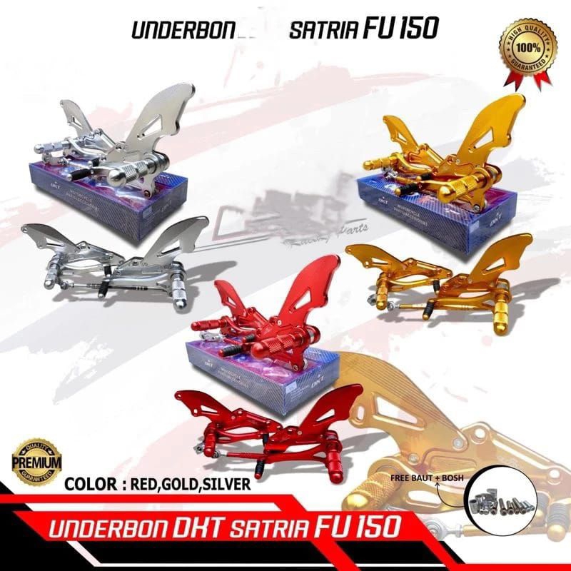 (Promo)Underbone Satria Fu Step Underbone Footstep Depan Satria Fu Lama Satria Karbu Satria 150