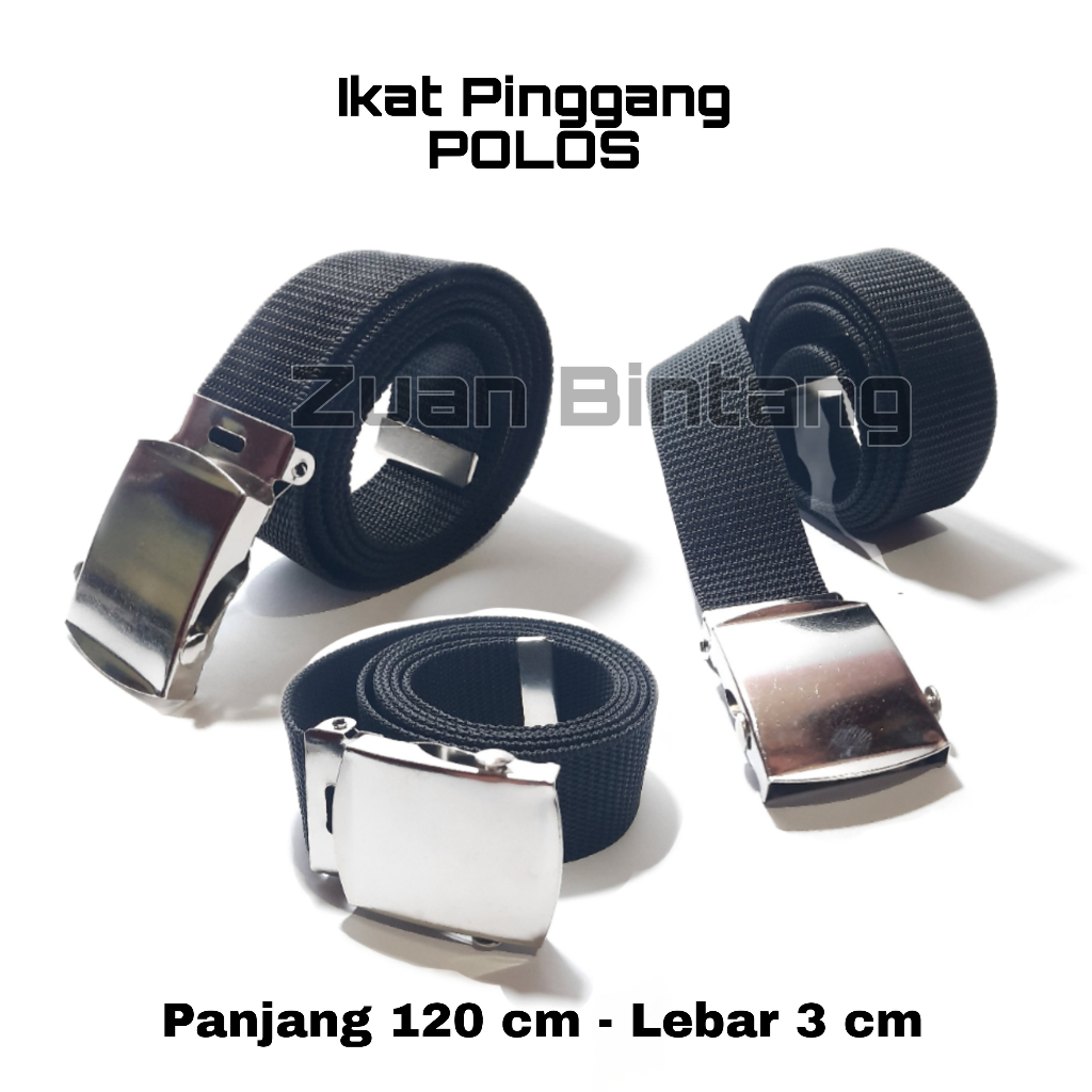 SABUK SEKOLAH POLOS SD SMP SMA /IKAT PINGGANG SEKOLAH POLOS