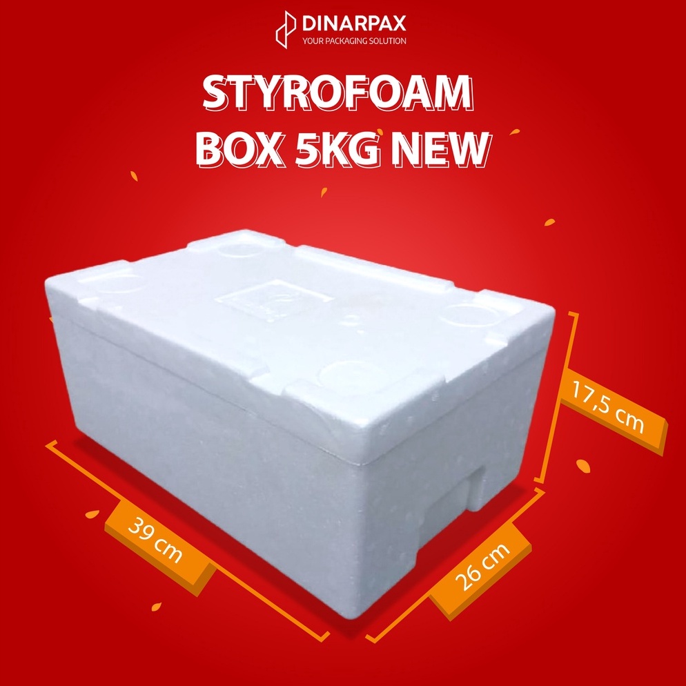 Styrofoam Box 5kg  5 kg  Sterofoam  Ikan  Kecil  Murah Palmerah