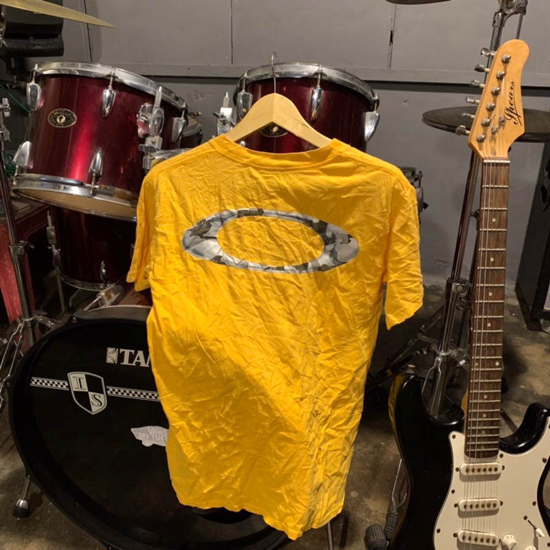 Kaos Oakley  vintage 90s yellow