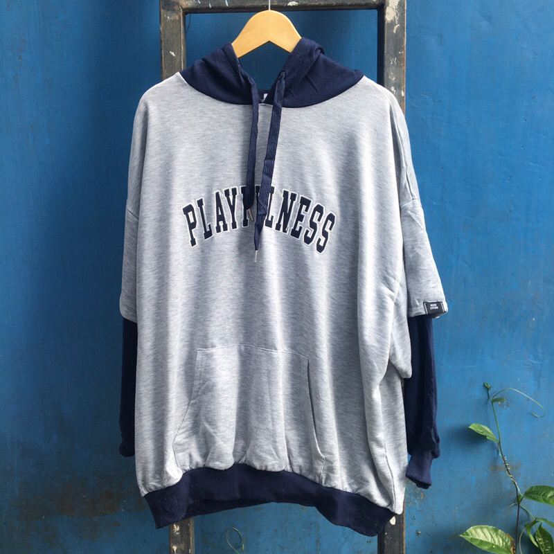 Aquaist double layered hoodie
