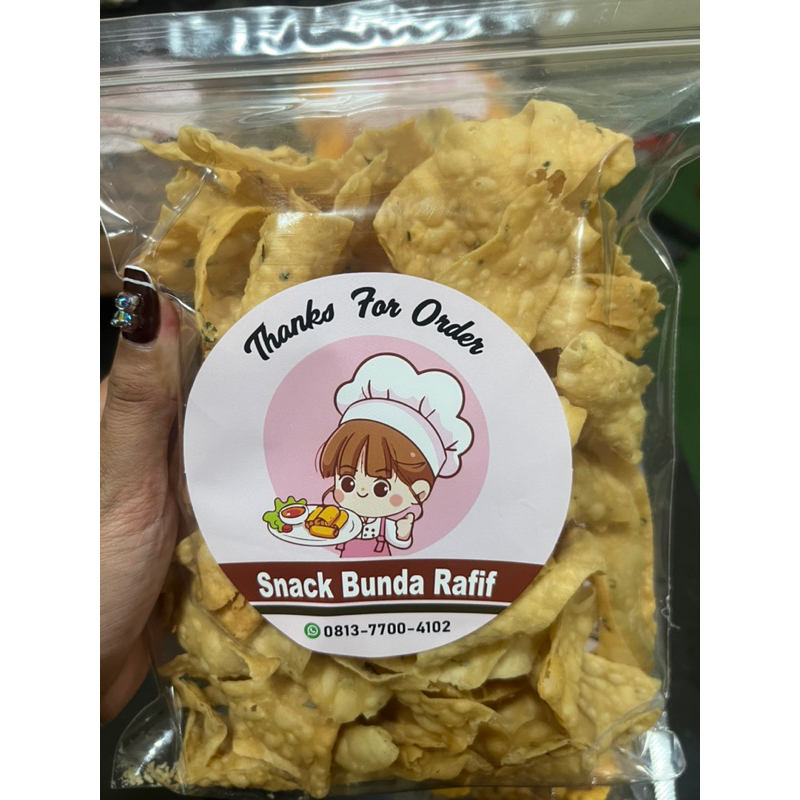 

Snack/Cemilan Keripik Bawang