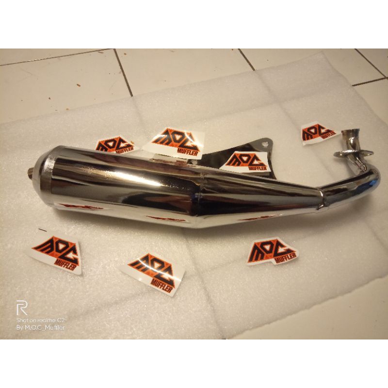 Knalpot Exzoz SanexQJ50, hussar, Malika by MOC Muffler