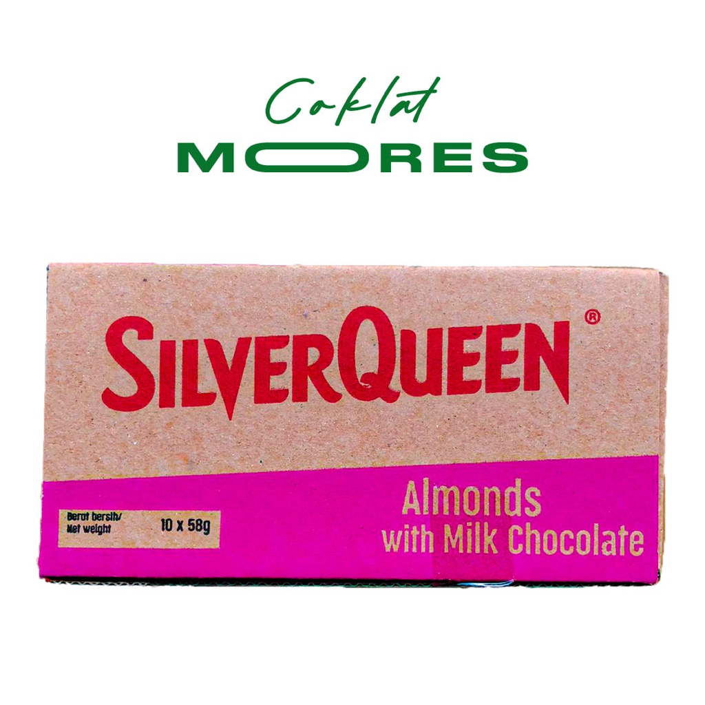 

PROMO Silver Queen Almonds 58 Gram 1 Box isi ( 10 pcs )