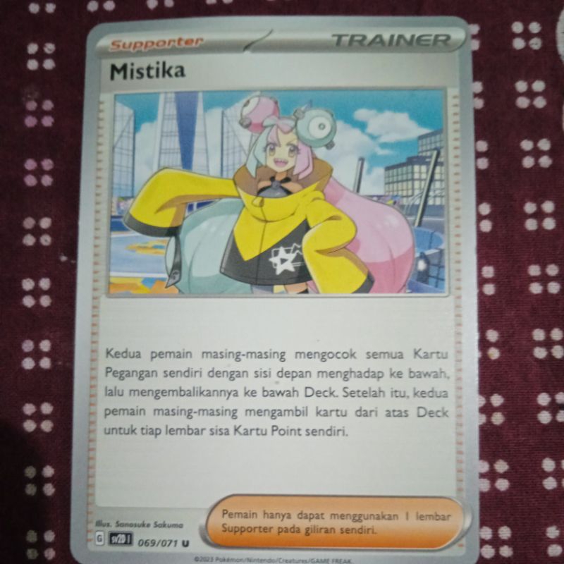 Pokemon Card Mistika Trainer
