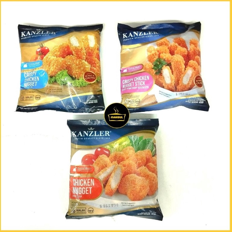 

Cuci gudang Kanzler Crispy Stick NEW Nugget Crispy Original