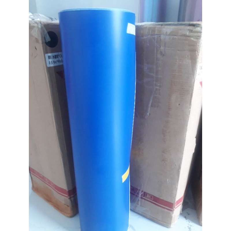 Skotlet biru doff lebar 50cm