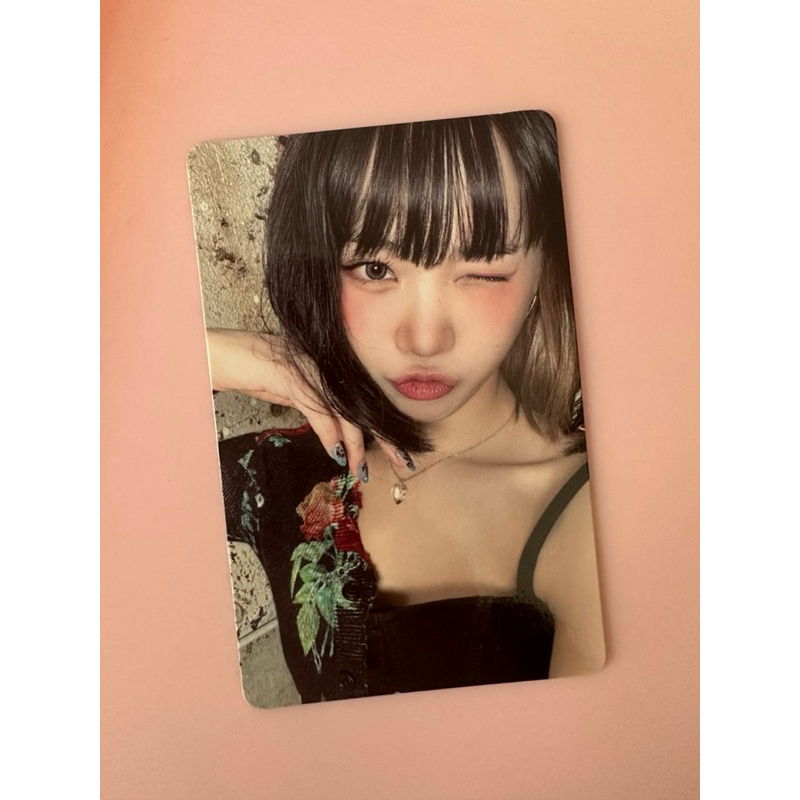 LE SERRAFIM Photocard Chaewon Ver Antifragile Frozen Aquamarine