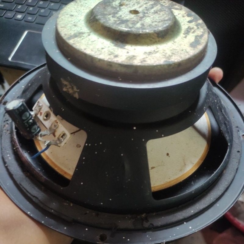 speaker polytron 8inch bekas mantap