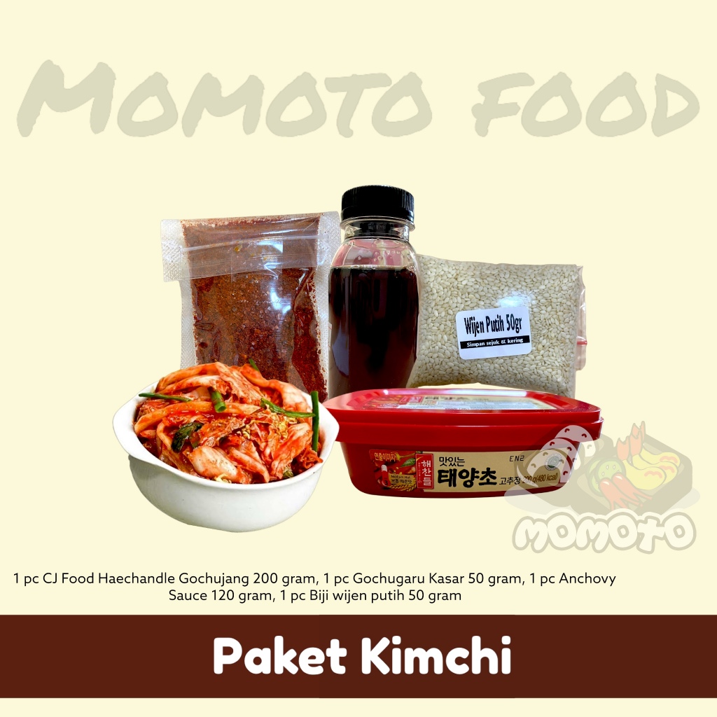 

Paket Saus Kimchi Lengkap Sawi Lobak