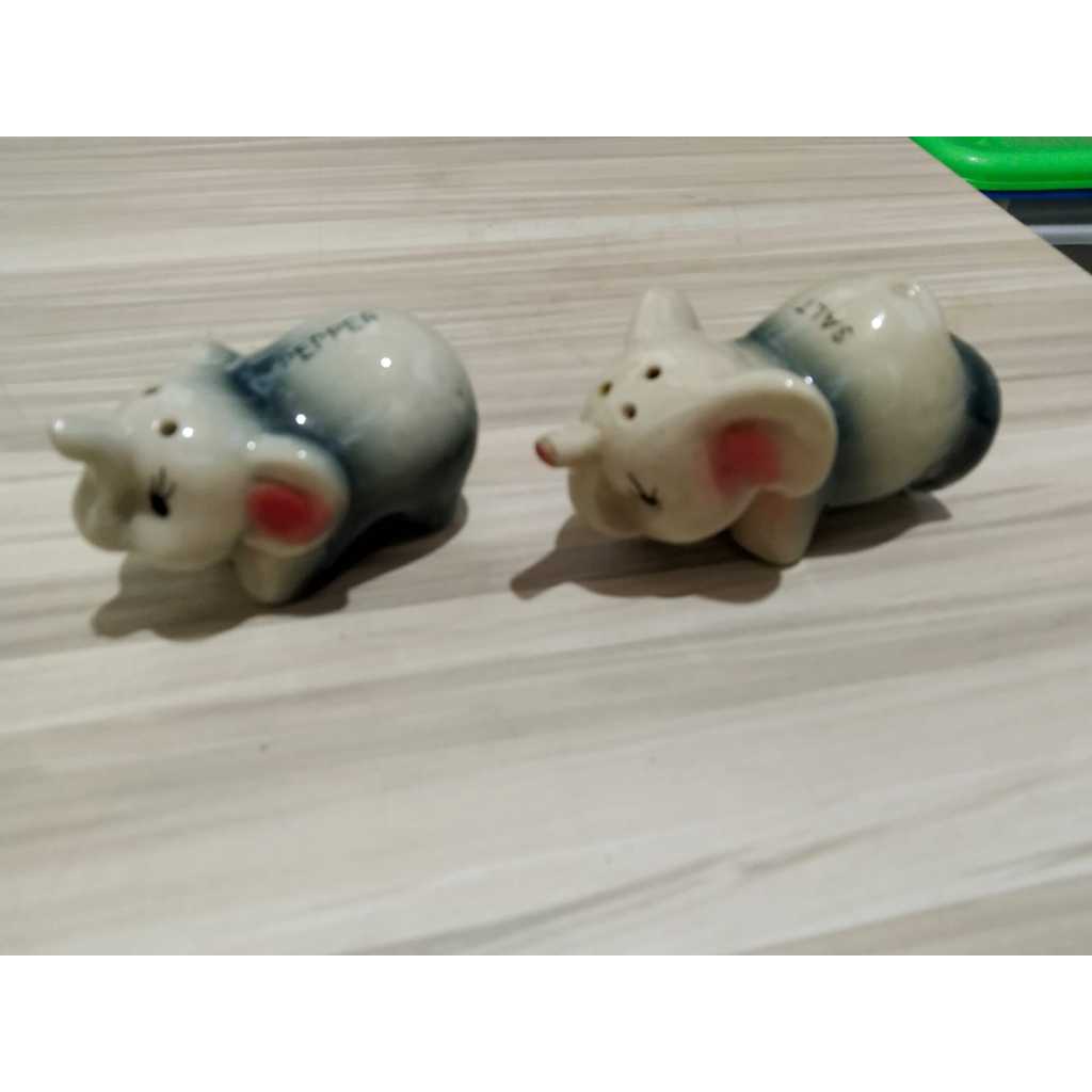 Tempat Lada Garam Keramik Kuno Jadul Antik