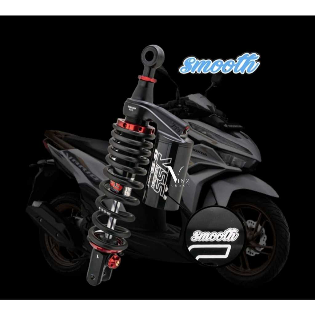 Shock YSS G Sport Vario 125 Black Series // Shockbreaker Vario 125 YSS GSport Smooth Black For Vario