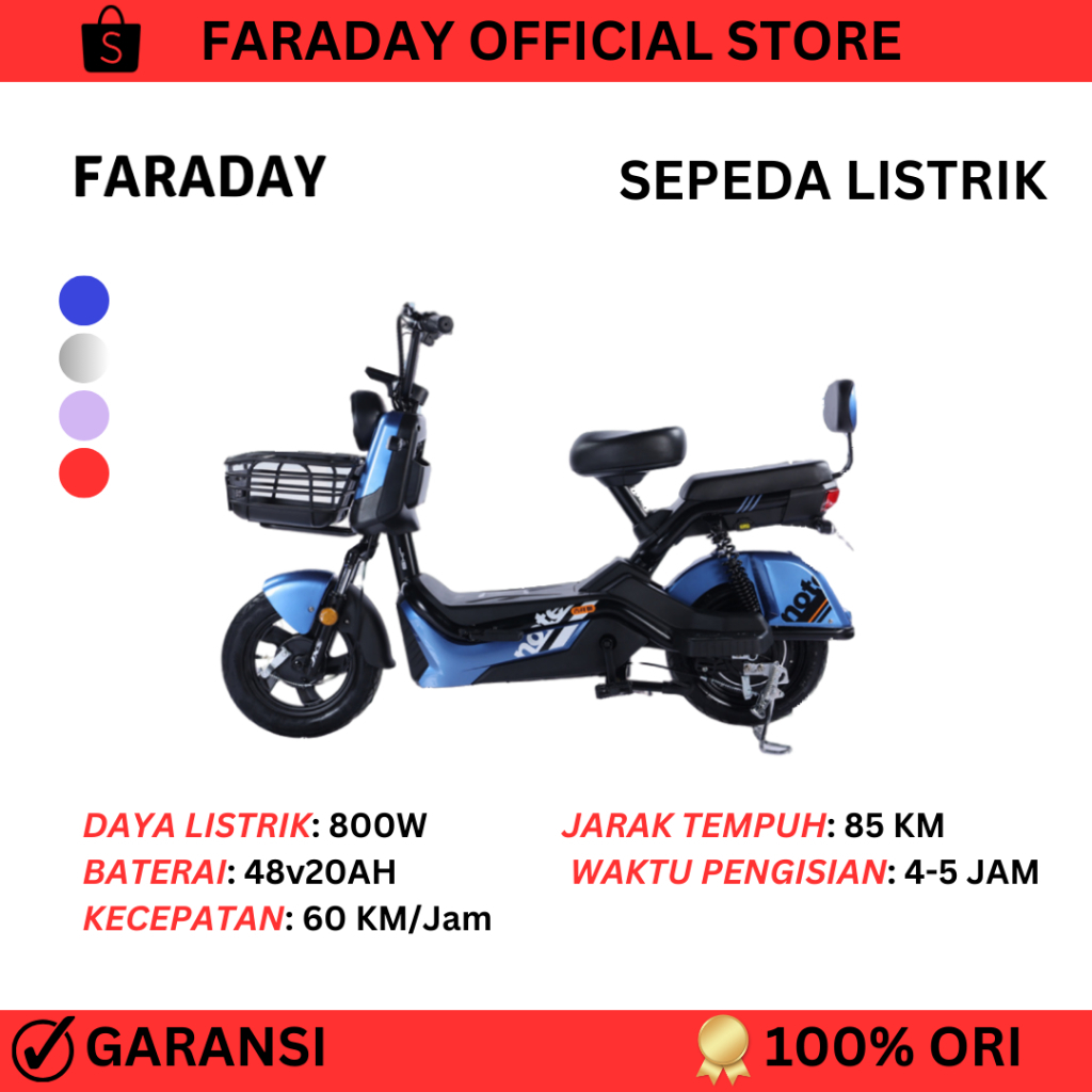 Sepeda Listrik FARADAY F-2