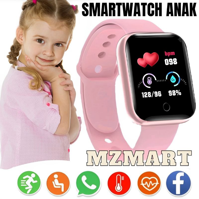 Jam Tangan Hp Pintar Android Digital Smartwatch Imo Anak Pria Wanita Dewasa Sport Bluetooth Notif Wh
