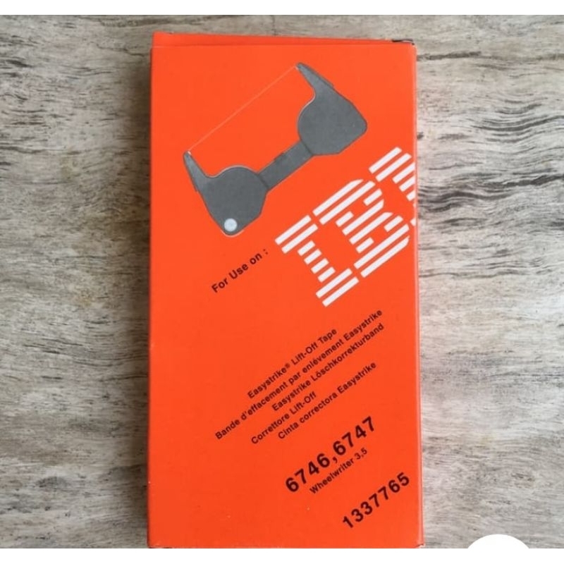 lift off tape Ibm 6747SN 1337765/Tip-ex penghapus mesin tik