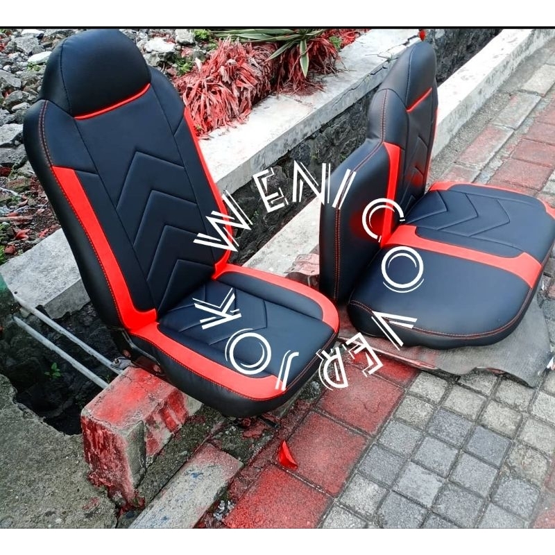 cover jok,lapis jok,sarung jok mobil isuzu traga pick up - Elf macan - NKR 71 - Nmr 71 - Giga - Elf 