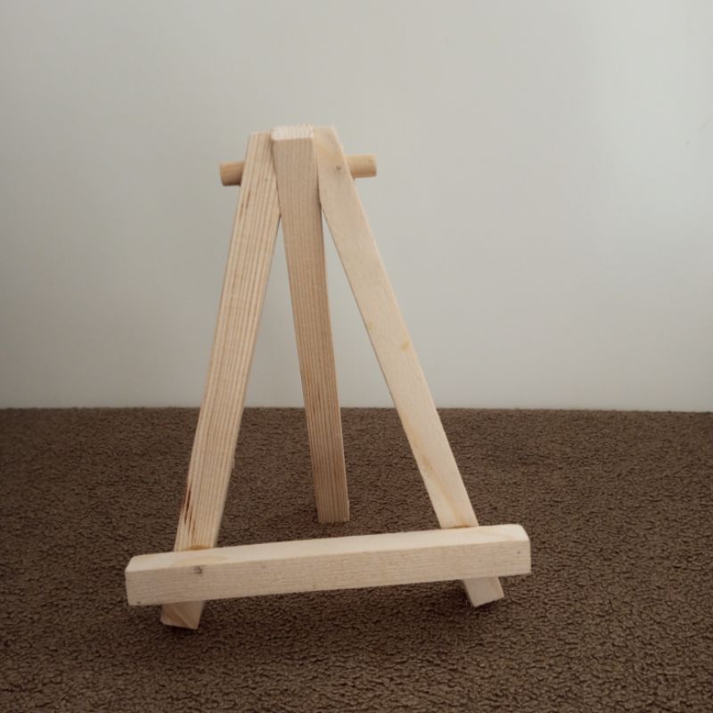 

easel mini kayu 15x12