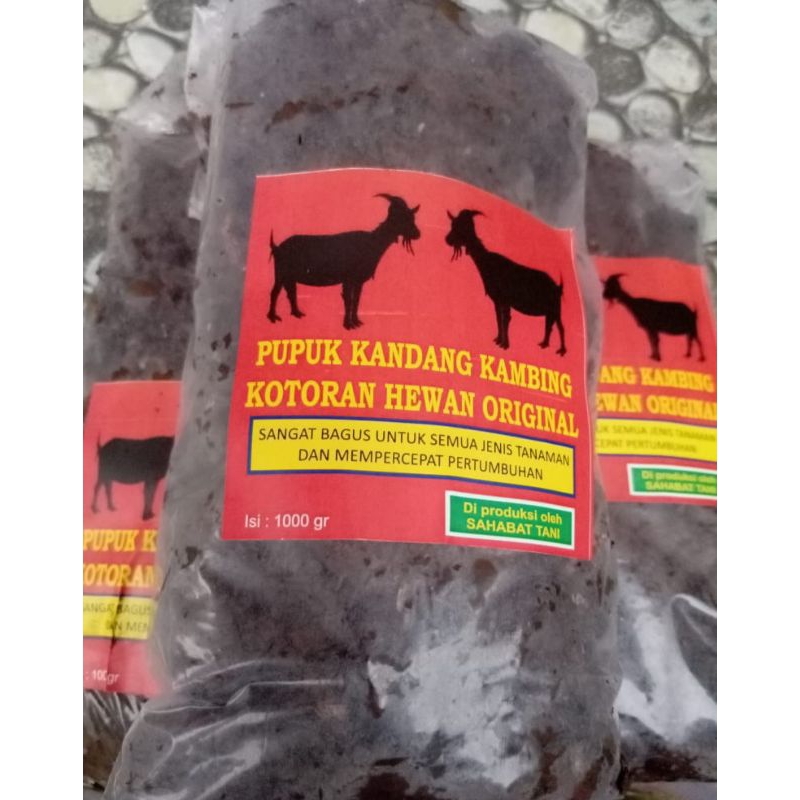 PUPUK KOTORAN KANDANG KAMBING ORIGINAL