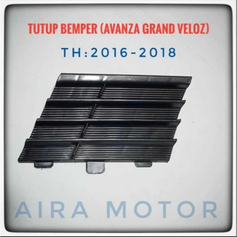 Tutup Bemper Avanza Grand Veloz Cover Bemper Veloz Depan 2016-2018
