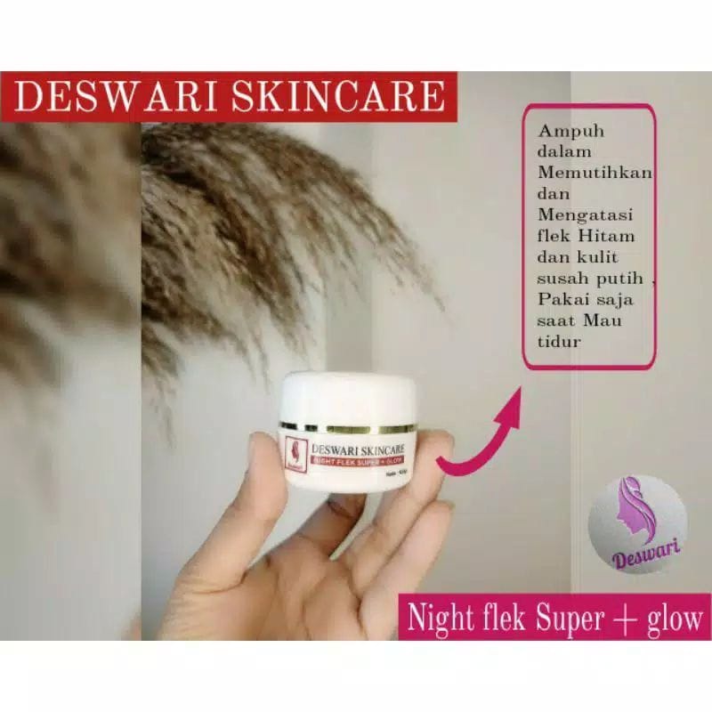 Deswari skincare Cream malam / Night Cream Deswari Skincare