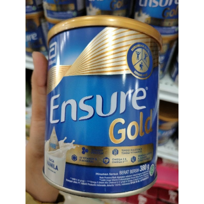 

ENSURE GOLD VANILA 380gr