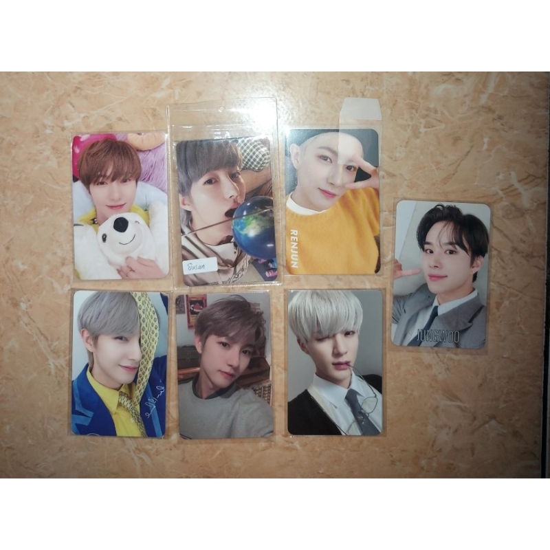 (Negotiable) Photocard Renjun NCT Dream PC Hoodie Agit Photoframe From Home Polaroid set ecobag agit