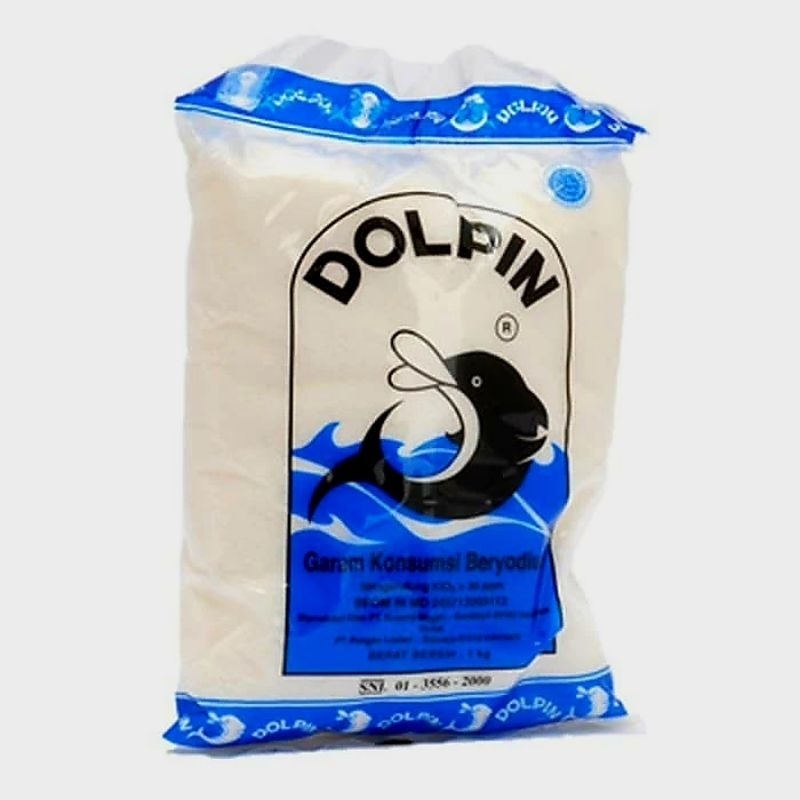 

Garam Dolpin. Garam Halus Putih Dolphin. Kualitas baik.