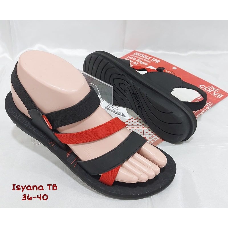 Sandal Gunung Sponge Cewe Carvil Isyana TB