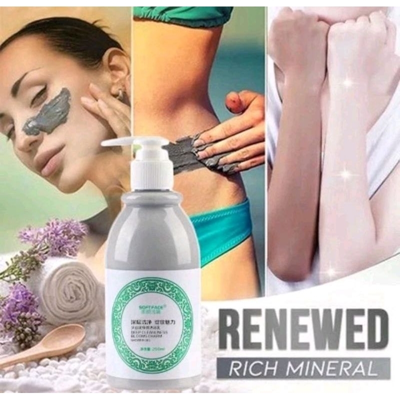 SABUN WHITENING LUMPUR VULKANIK