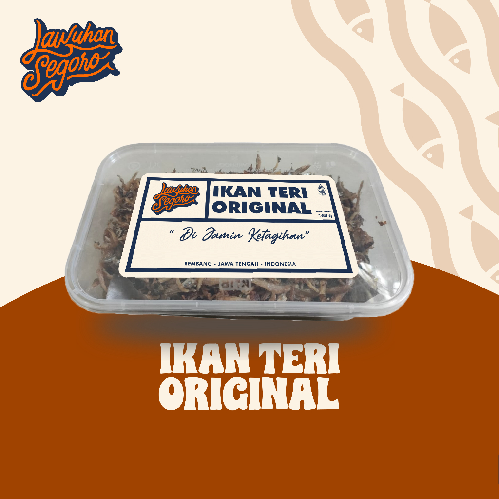 

Ikan Teri Siap Makan Rasa Original