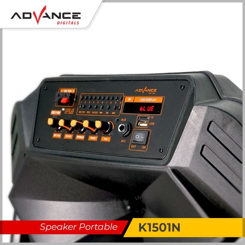 Speaker Portable 15 Inch K1501 Advance