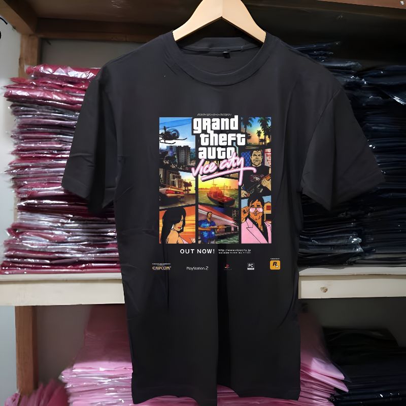KAOS VINTAGE GTA VICE CITY