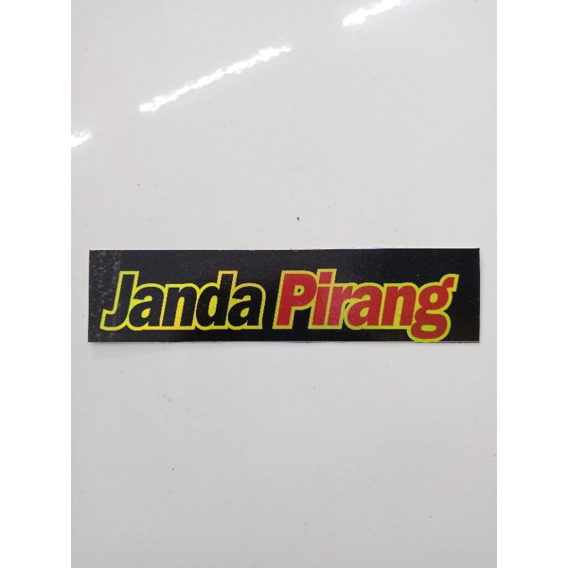 

Stiker Janda Pirang