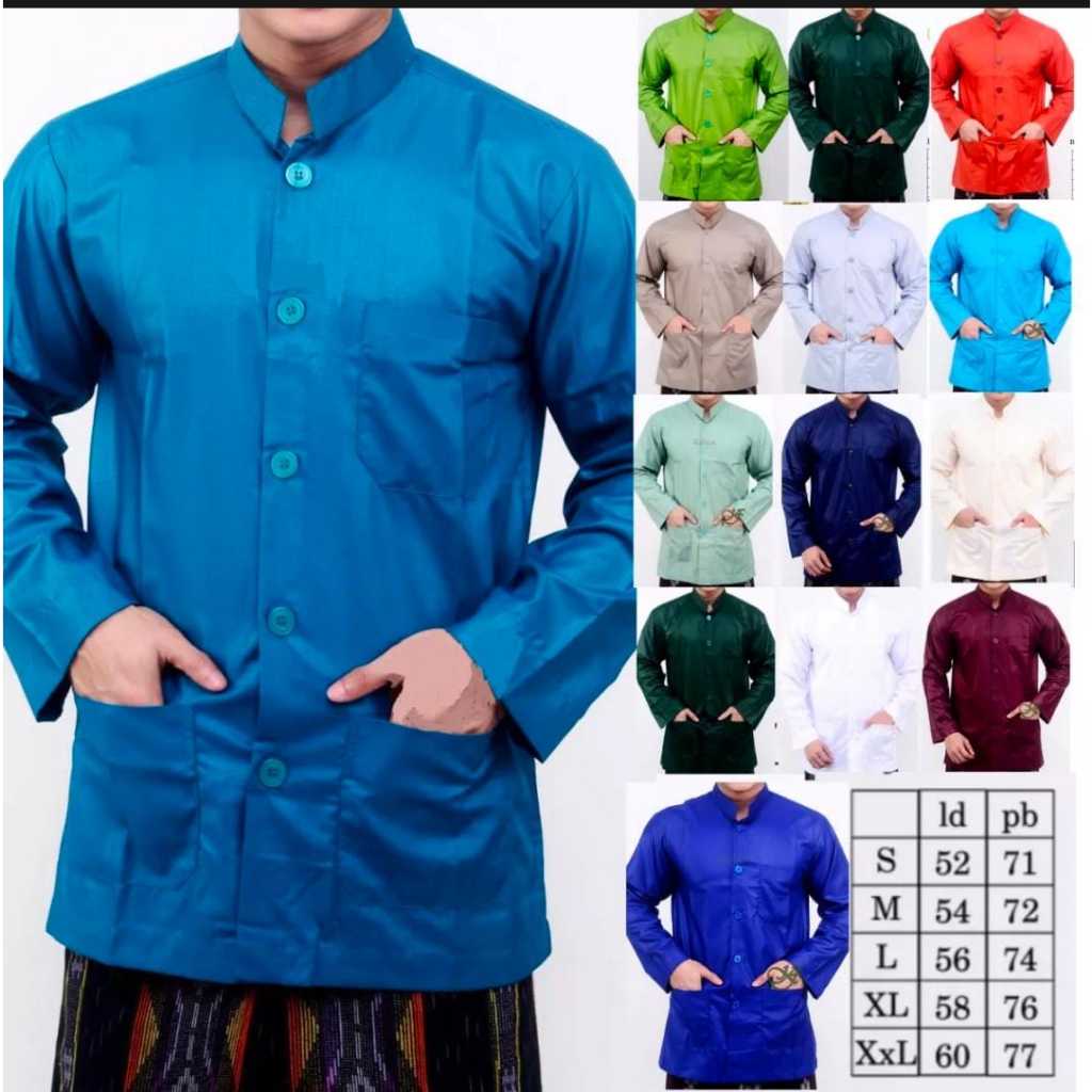 DISKON KOKO AMMU HAIBAH ORIGINAL PREMIUM SEMI JAS SAKU DEPAN BAHAN KATUN MADINAH ALWAFI KAFANA /