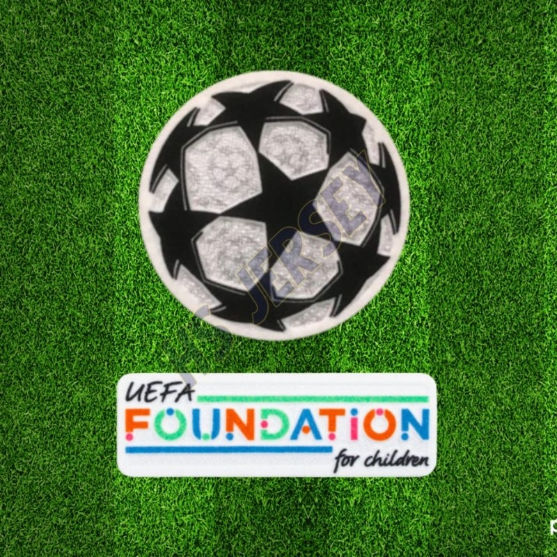 Set Patch UEFA CHAMPIONS LEAGUE 2021-2024 | bahan bludru