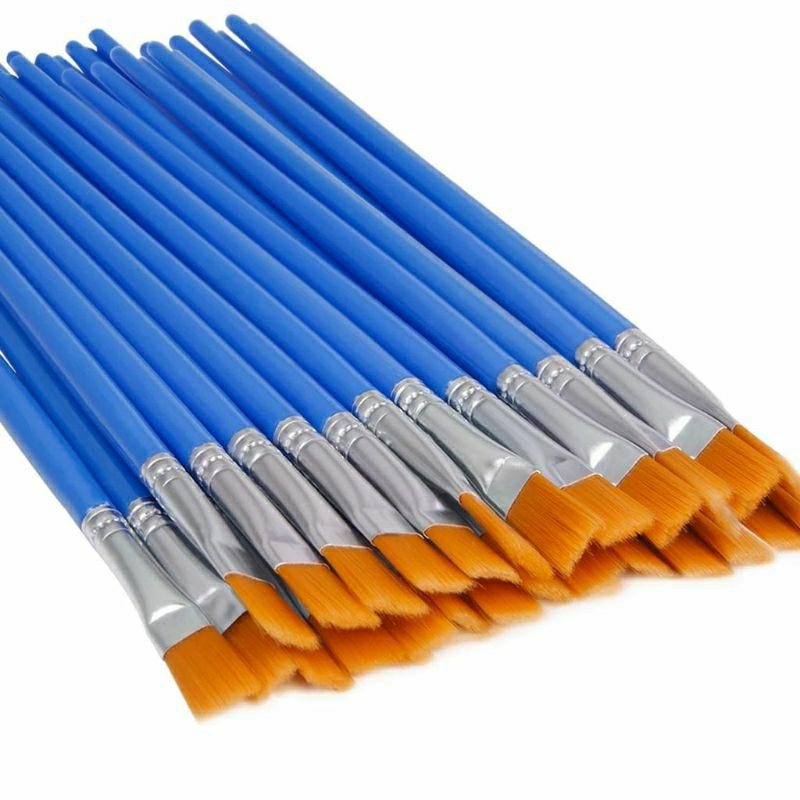 

1pcs Kuas Lukis Set Paintbrush Paint Brushes Kuas Cat Minyak Dan Air