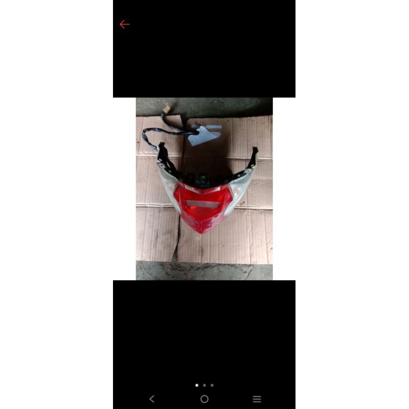 Lampu setop atau pengereman belakang Motor Beat Fi /Original Copotan