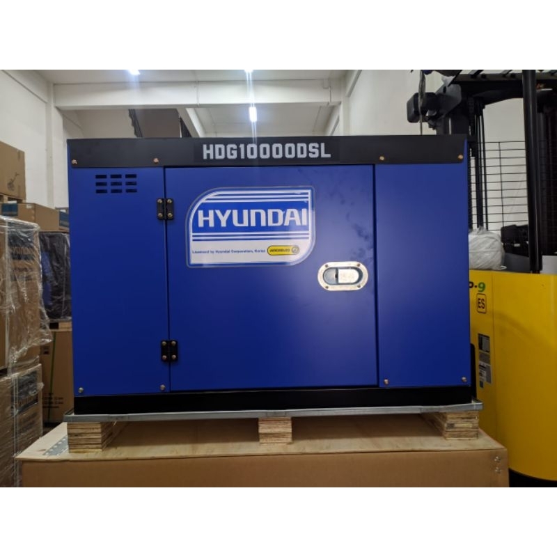 Genset Silent  Diesel 10 kva hyundai