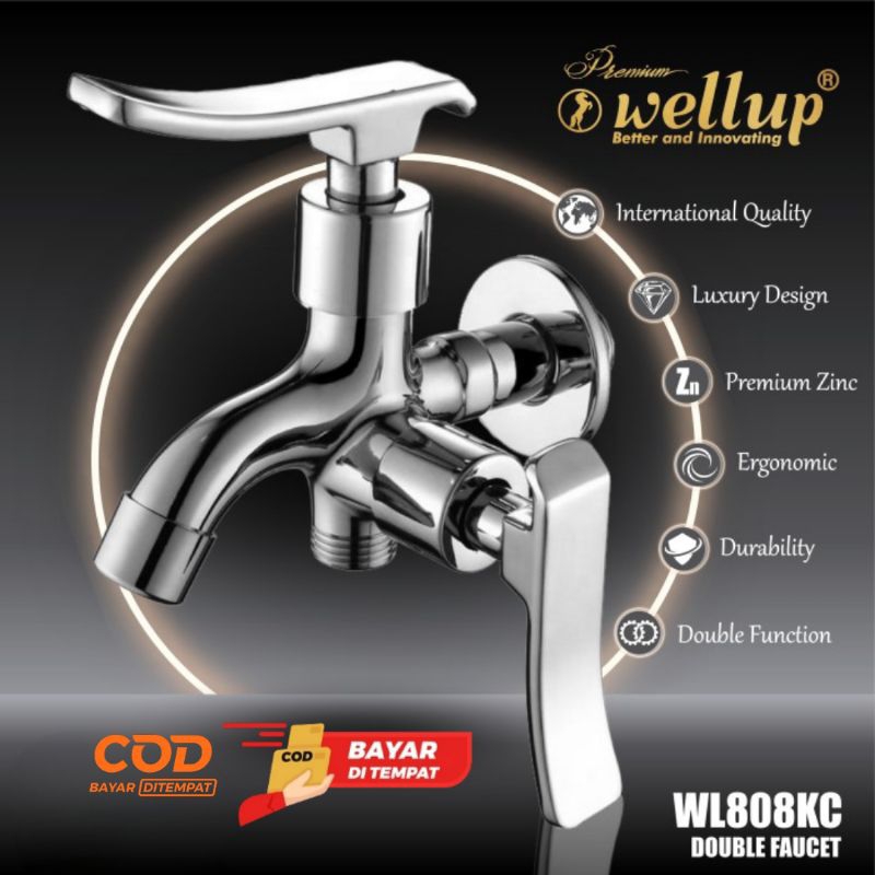 KRAN CABANG WELL'UP WL-808KC ITALY STANDARD BETTER AND INNOVATING