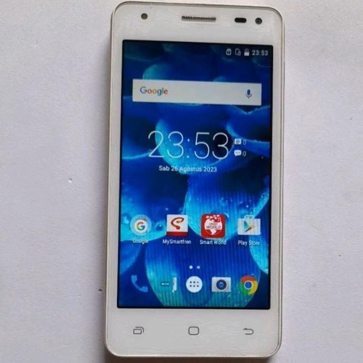 Lcd fulset + frame Andromax E2 Plus B16C2G Original