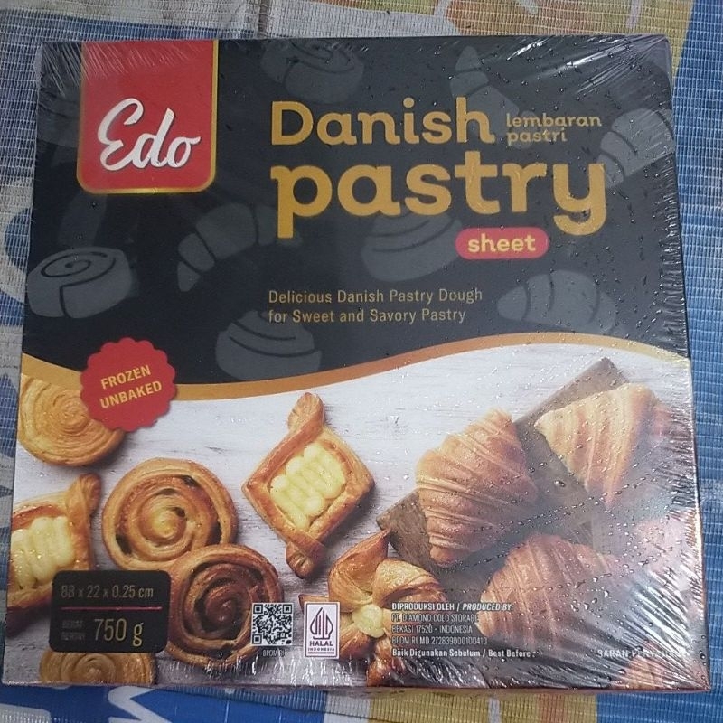 

Danish Pastry Sheet 750 gr